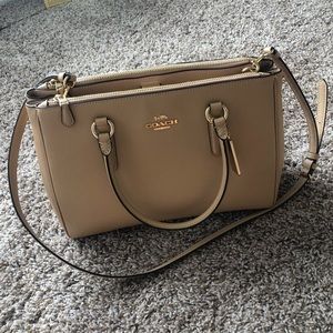 Coach - beachwood leather bag